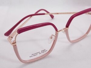 montura mujer cuadrada bicolor