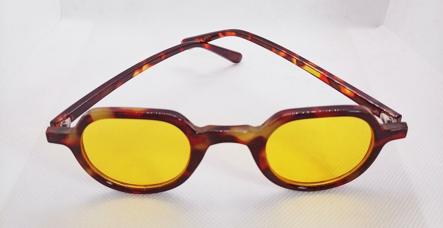 gafas de sol unisex retro ovaladas amarillas gafas de sol unisex retro ovaladas amarillas