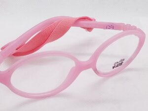 montura infantil rosa banda ajustable