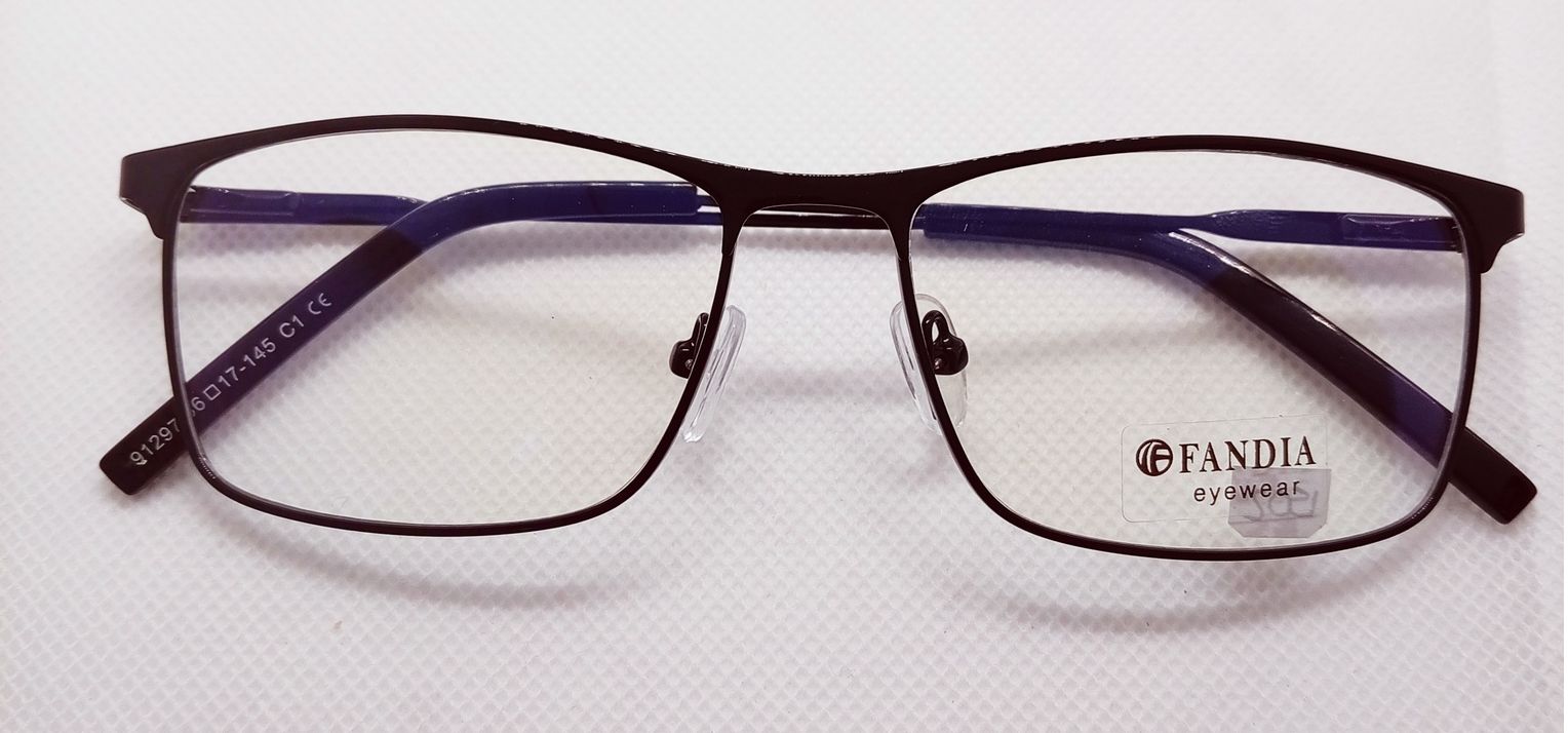 montura metálica hombre rectangular negra montura metálica hombre rectangular negra